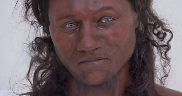 褐色の肌に青い瞳。CT／レーザースキャン&DNA解析で1万年前の英国人を復顔。